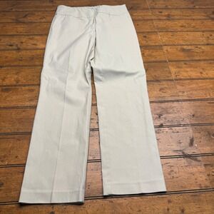 Up!‎ Pants Womens Beige Wide Leg Stretch Pants Size 6 Made in Canada